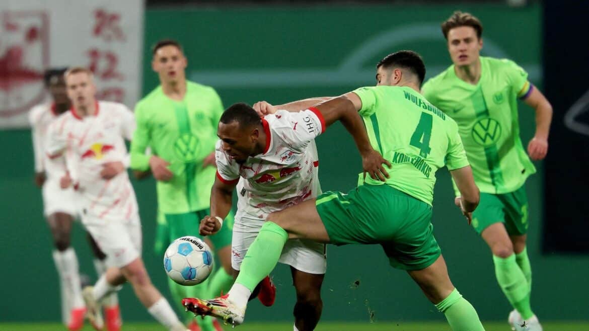 Šeško fires Leipzig into German Cup semifinals with 1-0 win over Wolfsburg